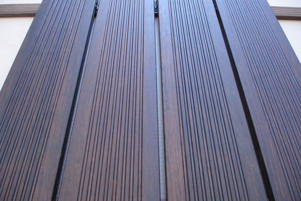Decking per esterno in bambù
